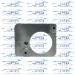 MAF Sensor Flange - Titanium - 1.25" ID Port Hole - 2.06" Bolt to Bolt - 0.28" Height  - MAF-Ti-R-125-206-28