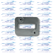 MAF Sensor Flange - Titanium  - 1.40" x .43" Port Hole - 1.57" Bolt to Bolt - 0.34" Height - MAF-Ti-S-140043-157-034