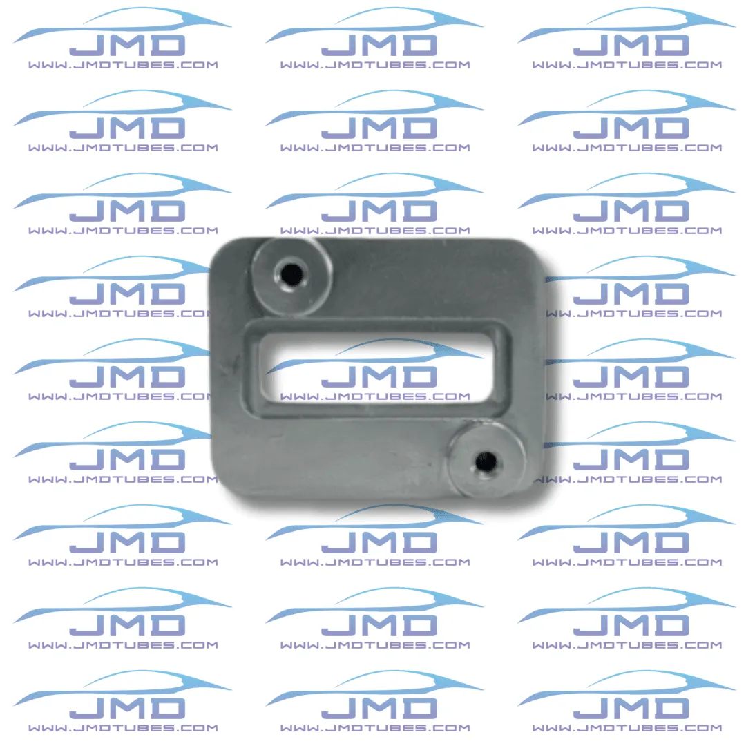 MAF Sensor Flange - Titanium  - 1.40" x .43" Port Hole - 1.57" Bolt to Bolt - 0.34" Height 