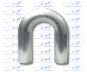 Mandrel Bend - Aluminum - 2-1/2" on a 4" CLR - 180° 