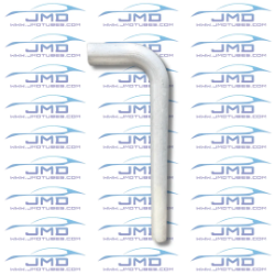 Mandrel Bend - Aluminum - 2" on a 3" CLR - 90° 