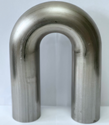 Mandrel Bend - Stainless Steel - 2-1/2" on a 2-1/2" CLR - 180 