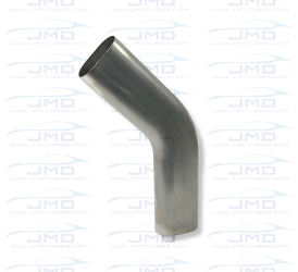 Mandrel Bend - Stainless Steel - Oval - 3" Nominal - 45° - Horizontal 