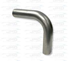 Mandrel Bend - Stainless Steel - Oval - 3" Nominal - 90° - Vertical 