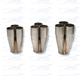 Merge Collector - Stainless Steel - 3 into 1 - 1-3/4" Inlet 