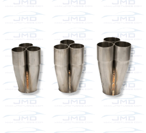 Merge Collector - Stainless Steel - 3 into 1 - 1-3/4" Inlet 