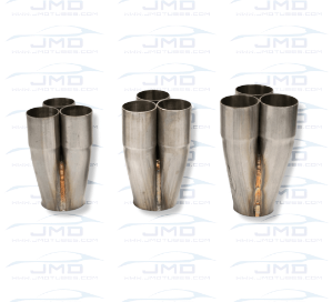 Merge Collector - Stainless Steel - 3 into 1 - 1-5/8" Inlet  