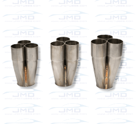 Merge Collector - Stainless Steel - 3 into 1 - 1-7/8" Inlet  