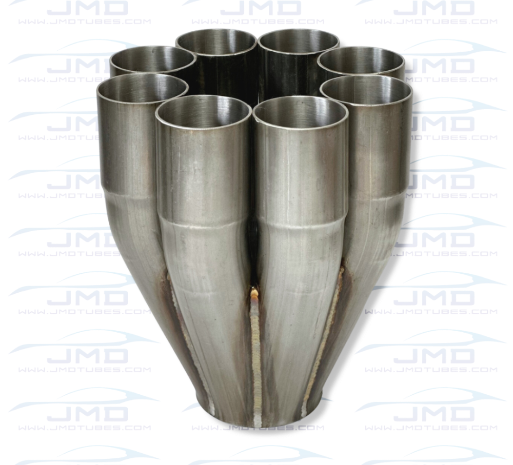 1 3/4 Inlet 4 Into 1 Weld On Merge Collector 304 Stainless Steel 1 3/4 Inlet 4 Into 1 Weld On Merge Collector 304 Stainless Steel