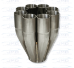 Merge Collector - Stainless Steel - 8 into 1 - 1-7/8" Inlet 3" Outlet - MC-SS-81-188-300