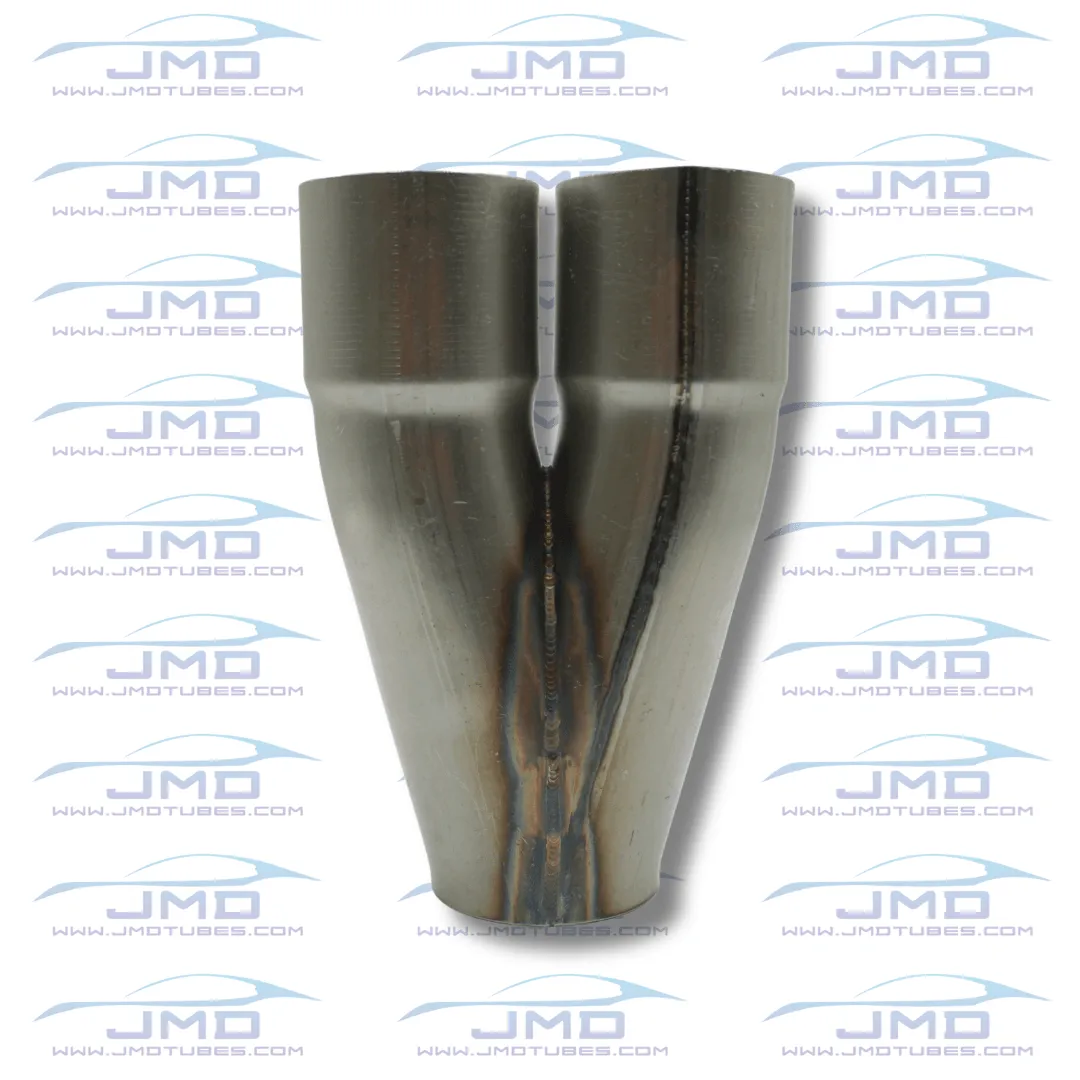 Mild Steel - 2-1 Merge Collector 2-1/4" Inlet - 2-1/2" Outlet 