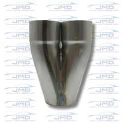 Mild Steel - 2-1 Merge Collector - 3" Inlet - 3" Outlet 