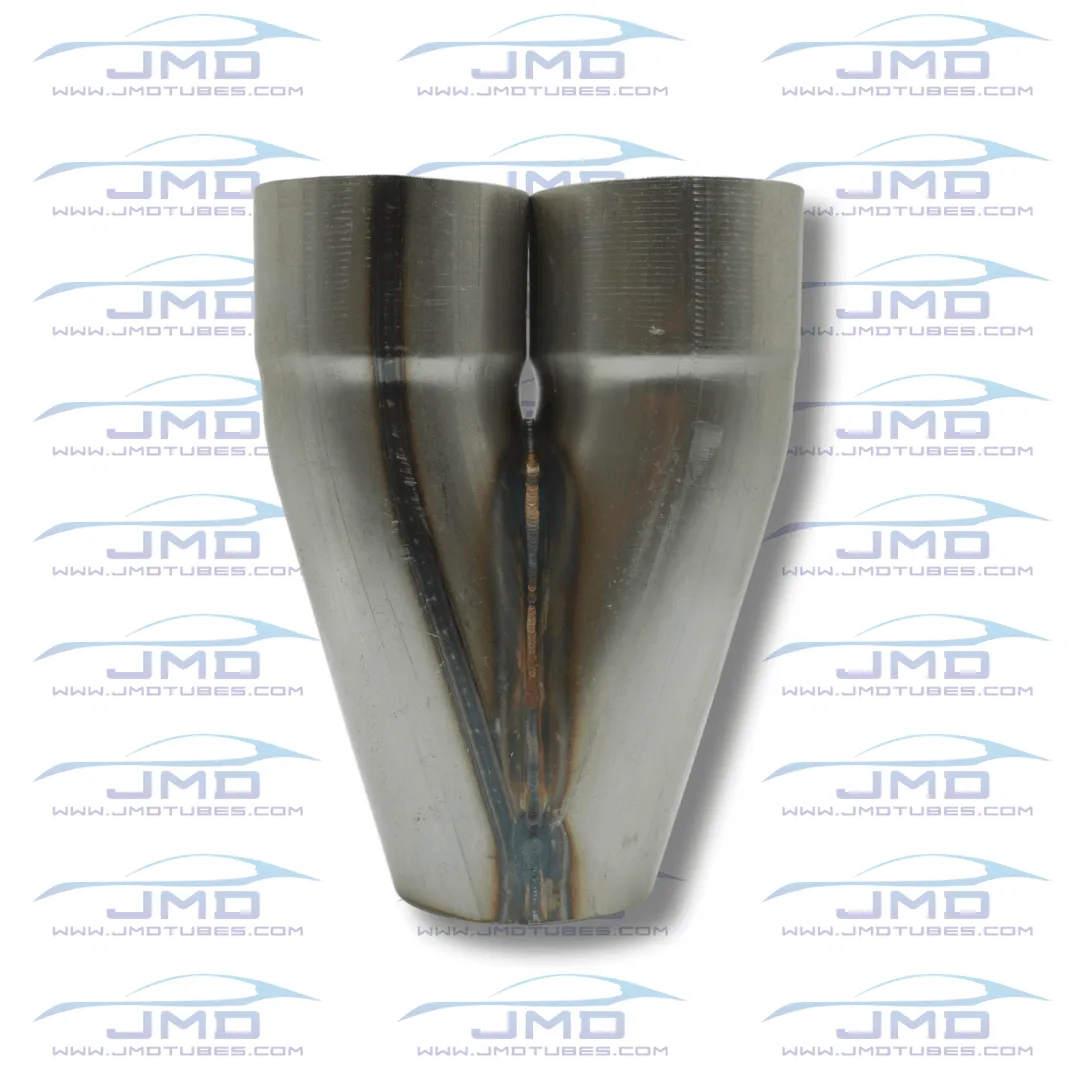 Mild Steel - 2-1 Merge Collector - 3" Inlet - 3" Outlet 
