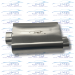 Muffler - 3" Oval Inlet/Outlet - Center/Offset - MFL-OVAL-300