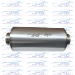 Muffler - 304 Stainless Steel - 3" Inlet/Outlet - 6" Round Case - 12" Case Length - Baja Series - MFL-RND-300-600-12-BAJA