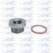O2 Sensor Bung Adapter - Stainless Steel - M18 to M12 - O2-ADT-SS-M12