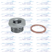 O2 Sensor Bung Adapter - Stainless Steel - M18 to M12 - O2-ADT-SS-M12