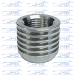 O2 Sensor Bung - Heat Sink Style - 304 Stainless Steel - M18 x 1.5 - O2-SS-HS-SB