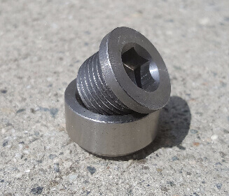 O2 Sensor Bung & Plug - Stainless Steel 