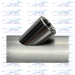 O2 Sensor Bung - Stainless Steel - 45° - with Radius Cut - M18 x 1.5  - O2-SS-SB-45