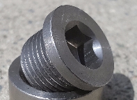 O2 Sensor Bung Plug - Stainless Steel - Plug Only 