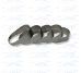 Pie Cuts - Stainless Steel - Oval 3" Nominal - 15° - Horizontal - Pack of 6 - PC-SS-OV-300-15D-H