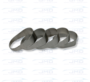 Pie Cuts - Stainless Steel - Oval 3" Nominal - 15° - Horizontal - Pack of 6 