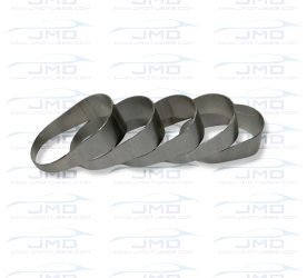 Pie Cuts - Stainless Steel - Oval 3" Nominal - 15° - Horizontal - Pack of 6 