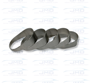 Pie Cuts - Stainless Steel - Oval 3" Nominal - 15° - Horizontal - Pack of 6 
