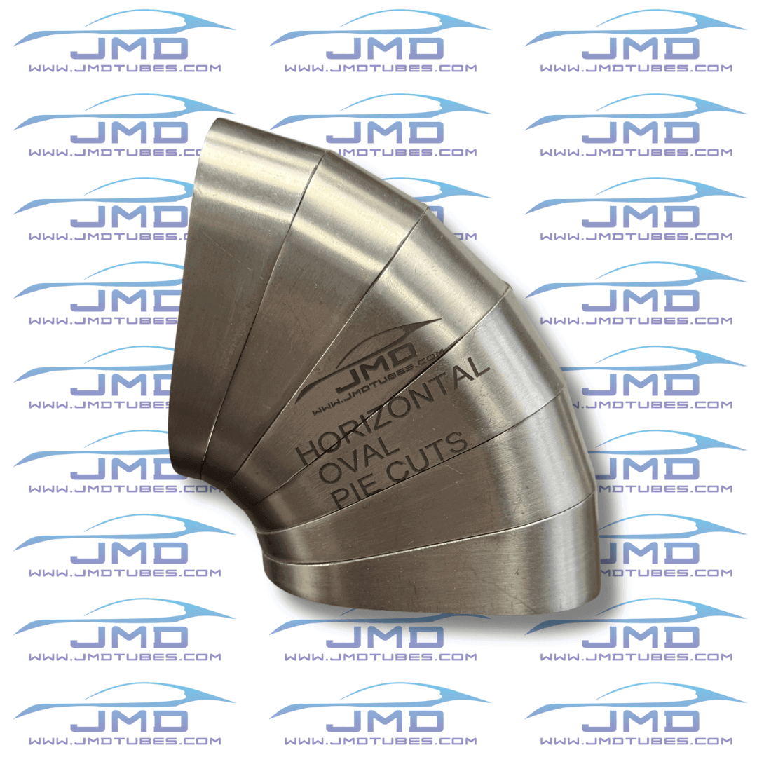 Keyed Piecuts JMD Tubes - Pie Cuts - Stainless Steel - Oval 3