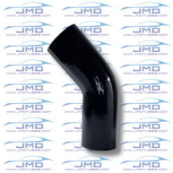 Silicone Hose 1-1/2" - 2" 45° Elbow Transition 