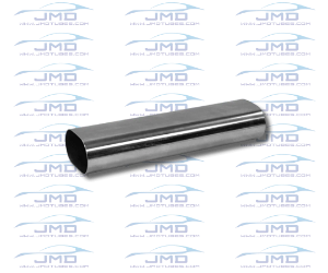 Straight Pipe - Stainless Steel - 3" Oval  
