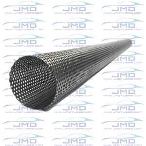 Straight Tube - Perforated Core - Stainless Steel - 2" OD 