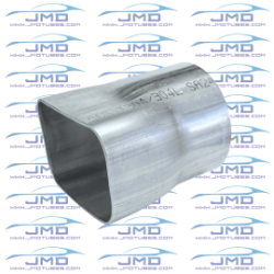 Transition - Stainless Steel - T4 to 2-1/2" Tube 
